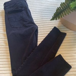 American Eagle Navy stretch pants